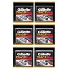 Gillette Trac II Plus Refill Razor Blades 10 ct. (Pack of 6)