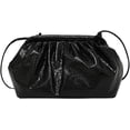 thumbnail image 1 of LHSHID Women Patent Leather Evening Bag Cloud Purse Clutch Dumpling Bag Ruched Shoulder Bag Pleated Clip Purses Crossbody Bag, 1 of 7