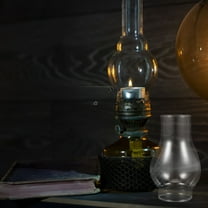 Raindrops Vintage Glass Lamp Chimney 1 Set Transparent Shade for Oil Kerosene Antique Lamps Home Decor Replacement