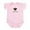 Petal Pink, variant on CafePress - Pawpaw's Little Monkey BOY Infant Bodysuit - Baby Light Bodysuit, Size Newborn - 24 Months