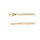 thumbnail image 2 of Cinturones de cadena de metal para mujeres INSPIRE CHIC, cinturones de cintura decorativos para vestidos y jeans, cinturón de hebilla cuadrada dorada de 52.4", 2 of 5