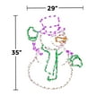 thumbnail image 3 of Waving Snowman 35", 3 of 4