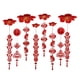 thumbnail image 4 of Adorno colgante de techo con borlas de fieltro rojo para decoración del Año Nuevo Lunar chino Pez, 4 of 9