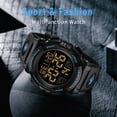 thumbnail image 5 of Watches for Man Digital Watches Waterproof Sport Watch with LED Backlight, Running Sports Digital Watch Gifts for Man Father's Day Gift, 5 of 8