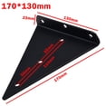 thumbnail image 3 of Lefu Triangle Shelf Support Brackets Heavy Duty Wall Mounted Invisible Furniture, 3 of 10