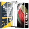 thumbnail image 1 of Protector de pantalla Arshek para Galaxy S21 Ultra 5G, vidrio templado x3, 1 of 7