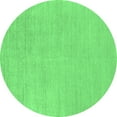 thumbnail image 1 of Ahgly Company Indoor Round Oriental Emerald Green Industrial Area Rugs, 4' Round, 1 of 4
