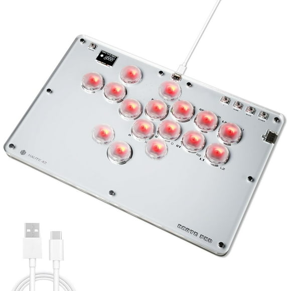 Arcade Stick Sehawei Gamerfinger de 16 teclas con todos los botones para PC/PS