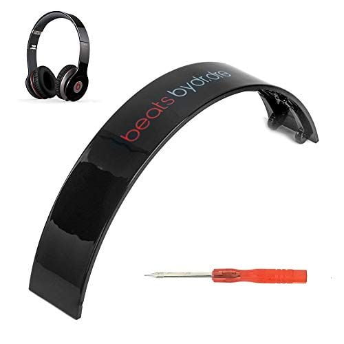 Solo HD Wireless Headband Replacement Top Band Replacement Repair Kit Top Parts Cover Compatible with Beats Solo HD Wireless Headphones(Black)
