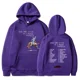 thumbnail image 1 of Sudadera con capucha de Bad Bunny para hombre y mujer, suéter informal de los 90, con diseño de los personajes de la película Nadie saber Lo Que Va Pasar Manana, 1 of 1