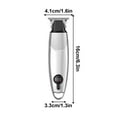 thumbnail image 3 of Kchsji Wireless Men’s Hair Clipper 0mm Precision Grooming Tool Cordless Rechargeable Adjustable Cutting Beard Hair Styling Salon Results For Home Travel Professional Grooming, 3 of 5