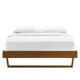 thumbnail image 4 of Ergode Billie Twin Wood Platform Bed Frame - Walnut, 4 of 5