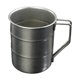 thumbnail image 4 of Taza de acero inoxidable para acampar, taza de cerveza con agarre cómodo, taza de agua para pesca, equipo de mochilero, barbacoa, pícnic al aire libre 500ml Plata, 4 of 8