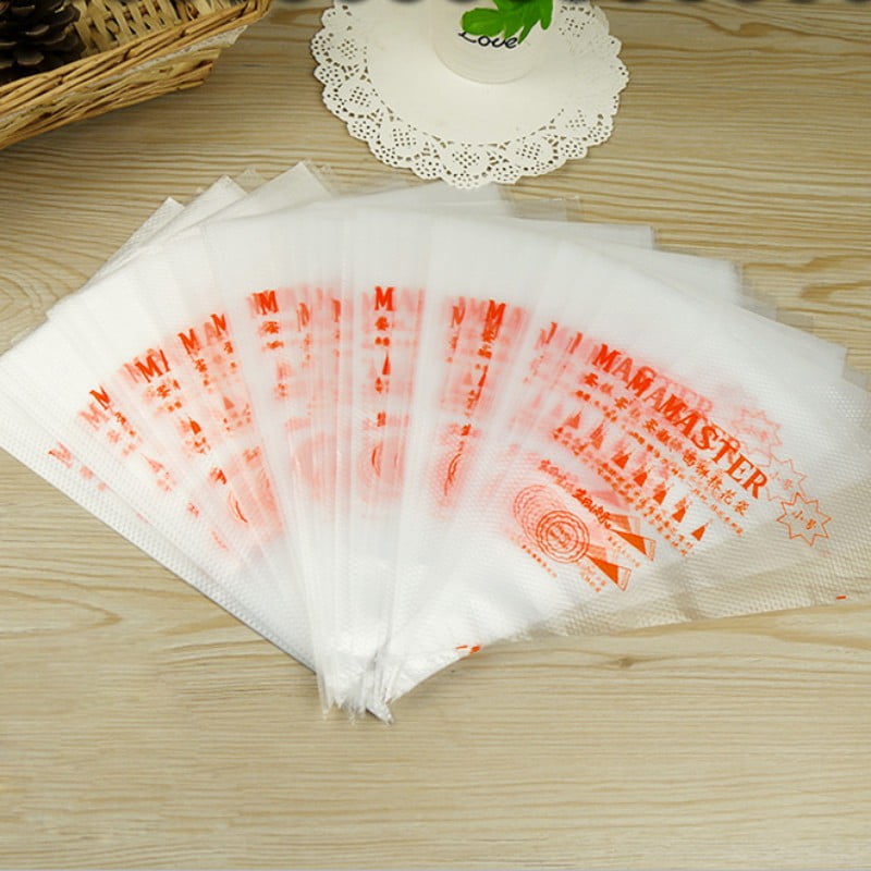 Manfiter 100PCS Cupcake Cake Decorating Bags Pastry Bag ...