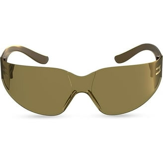 小物 unlabel welligton glasses Safety Vu Safety Glasses Smoke - ANSI Z87.1 Poly-Carbonate Lens