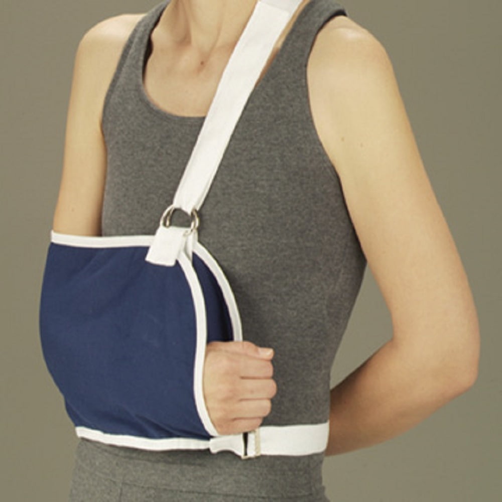 DeRoyal Canvas Shoulder Immobilizer With Waist Strap, Small 1 Each