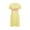Yellow-3, variant on Aofany Short Sleeve Nightgowns for Women Plus Size Soft Comfortable Sleepwear Sleep Shirt Casual Print Nightdress for Women