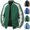 Green, variant on Mens Color Block Track Jacket Breathable Mesh Lined Windbreaker Zip Up Athletic Coat Active Top with Pockets for Running Workout Fall, Black, M