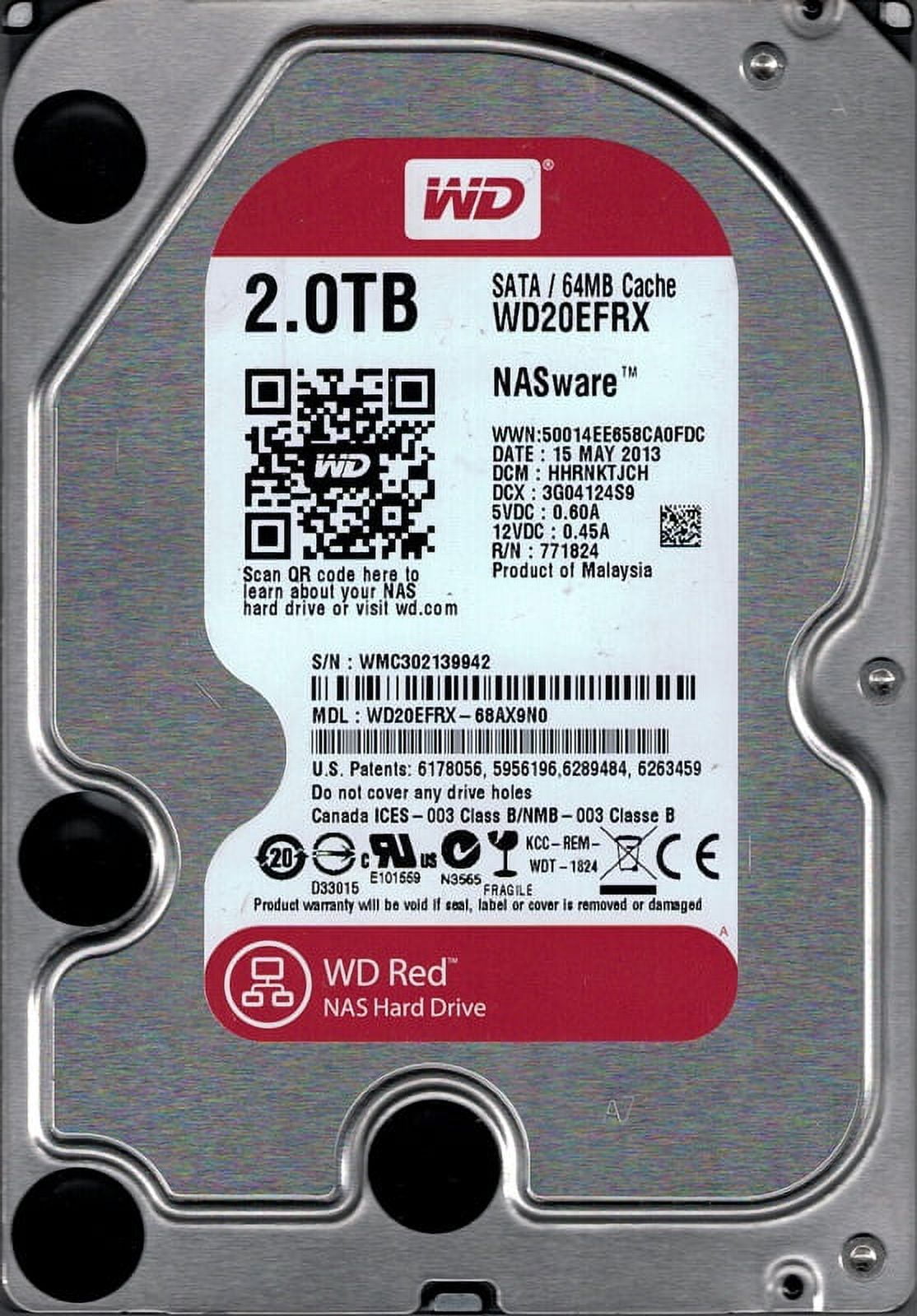 Western Digital WD20PURX-64P6ZY0 2TB DCM: HHNNHT2MHB - Walmart.com