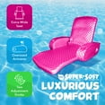 thumbnail image 3 of TRC Recreation Super Soft Adjustable Pool Lounger Recliner Float, Flamingo Pink, 3 of 7