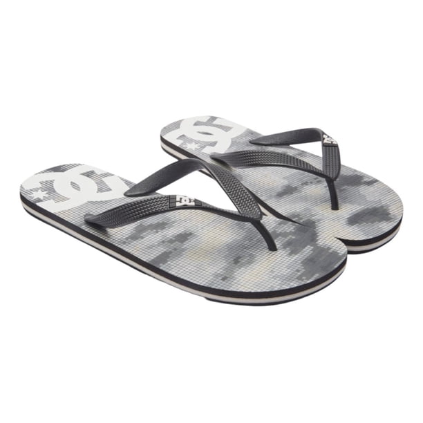 Sandalias Dc Shoes Spray Hombre Color Gris Modelo ADYL100080AR1