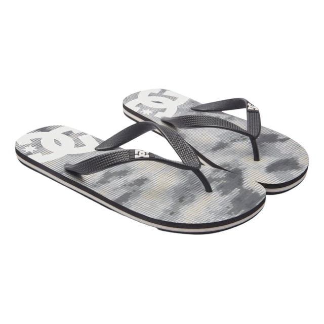 Sandalias Dc Shoes Spray Hombre Color Gris Modelo ADYL100080AR1