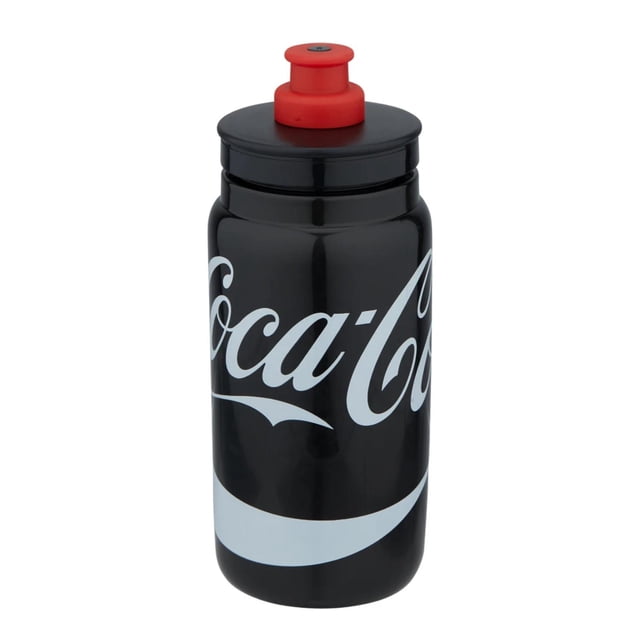 Anfora para bicicleta 550ml negro Elite COCA COLA