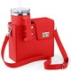 thumbnail image 1 of Bolso Portavasos para Mujer Con Correa Ajustable Cuero PU Viajes Al Aire Libre, 1 of 2
