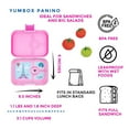 thumbnail image 4 of Yumbox Panino 4-Compartment Lunch Box - Fifi Pink, 4 of 5