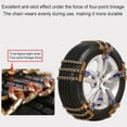 thumbnail image 1 of Cadenas antideslizantes para neumáticos, cadenas para nieve para automóviles, cadenas para nieve para automóviles, cadenas para nieve para neumáticos, diseño exquisito, 1 of 9