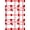 Red, Pattern 1, variant on ODIKA 2x3 Machine Washable Non-Slip Area Rug, Modern Windowpane Grid Minimalist Scandinavian Abstract Blocks High Traffic Rug, Red, 532984