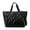 Black, variant on Woman Shoulder Bag Large Capacity Handbag Travel Bag Yoga Mat Bag Fitness Bag