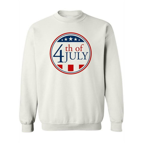 Modern 4Th Of July Usa Sweatshirt Women -Image by Shutterstock, Female Large