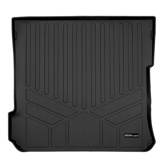 SMARTLINER All Weather Custom Fit Black Cargo Liner Behind the 2nd Row Compatible With 2023-2024 Mercedes-Benz EQS SUV (Only Fits 5 Passenger Models)