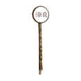 thumbnail image 1 of Nara Japaness Nom de la Ville Rouge Drapeau de Soleil Rétro Cheveux en Métal Bobby Pin Chapeaux, 1 of 3