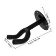 thumbnail image 2 of BALAHAPY Colgador Metálico Negro Para Instrumentos Musicales Guitarra Ukulele Violín Y Erhu, 2 of 8