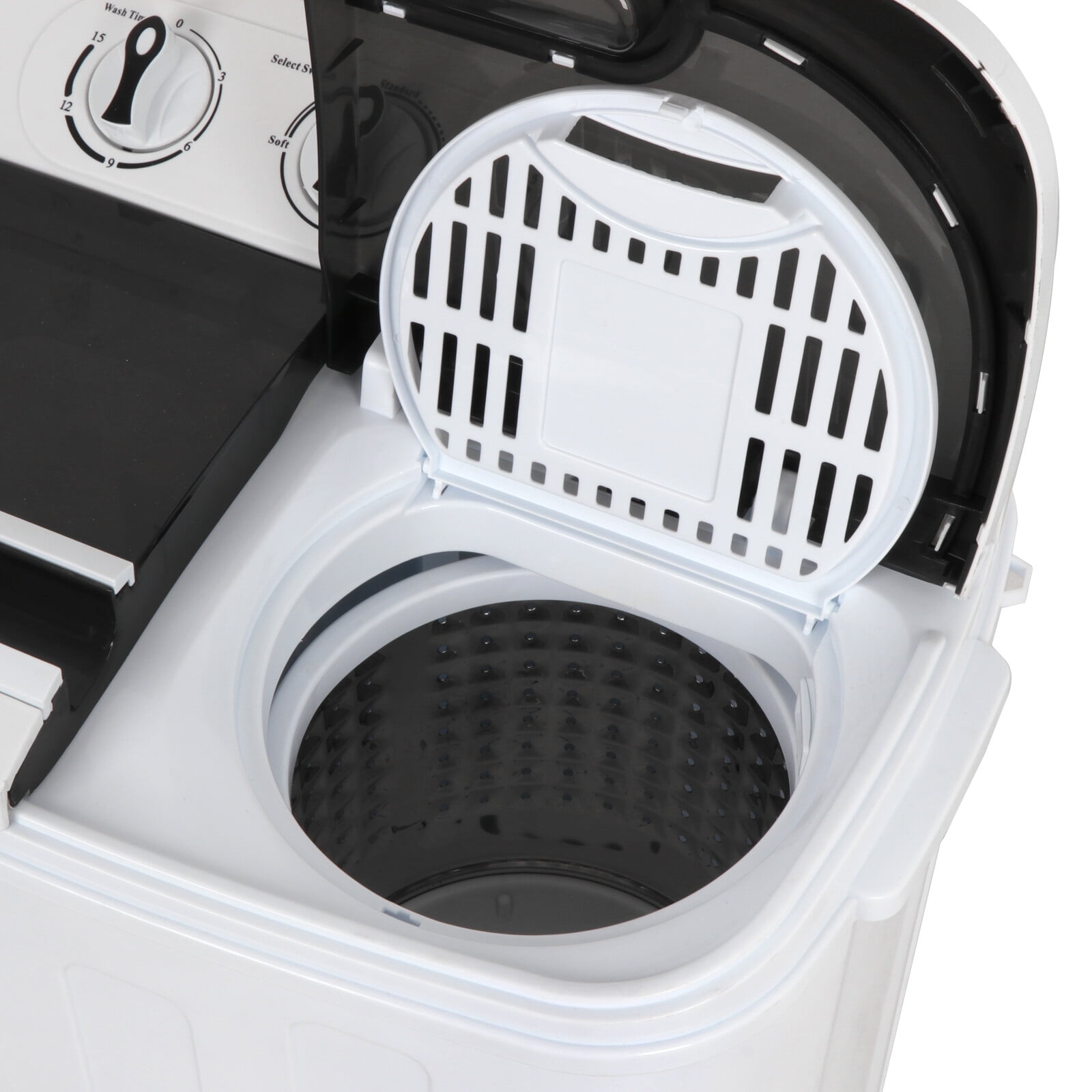 Compact lightweight Portable Washing Machine 10lbs Washer w/ Spin Cycle  Dryer 757510702589