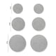 thumbnail image 5 of Parche Para Zapatos 6 parches para zapatos, adhesivos para reparación de vampiros, plantillas para zapatos, protector para agujeros de talón gris Ehuebsd  Libre de BPA, 5 of 5