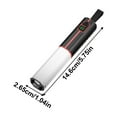 thumbnail image 4 of Portable White Laser Flashlight with Telescopic Design, Fast Charging Plastic Flashlight for Outdoor Camping and Emergencies, 4 of 8