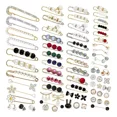 thumbnail image 1 of Broche De Perlas, 70 Piezas, Alfiler De Seguridad Para Ajust, 1 of 5