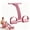 Pink, variant on Gropething Resistance Band, Multifunction Elastic Tension Rope for Yoga, Stretching and Full Body Workout