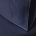 thumbnail image 2 of 400-Thread Count 100% Egyptian Cotton Elegant Solid Pillowcase Set Navy Blue / King, 2 of 3