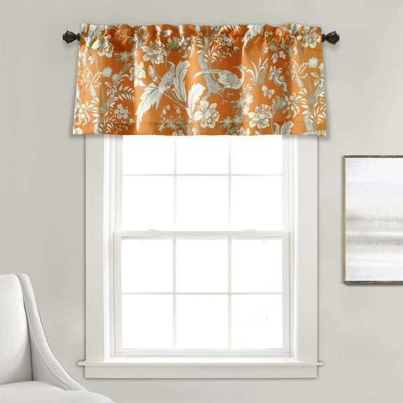 Lush Decor Dolores Room Darkening Valance