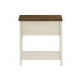 thumbnail image 2 of Monarch Specialties Accent Table, End, Side Table, 2 Tier, Narrow, Bedroom, Lamp, Storage Drawer, Grey Veneer, Transitional, 2 of 8