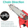 thumbnail image 4 of Pieces 6 Inch Chainsaw Chains Small Chainsaw Guide Bar for Garden Tools, 4 of 5