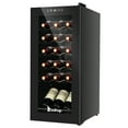 thumbnail image 3 of Ktaxon 28 Bottle Compressor Wine Cooler Freestanding Wine Fridge, Fast Cooling, Low Noise, 3 of 5