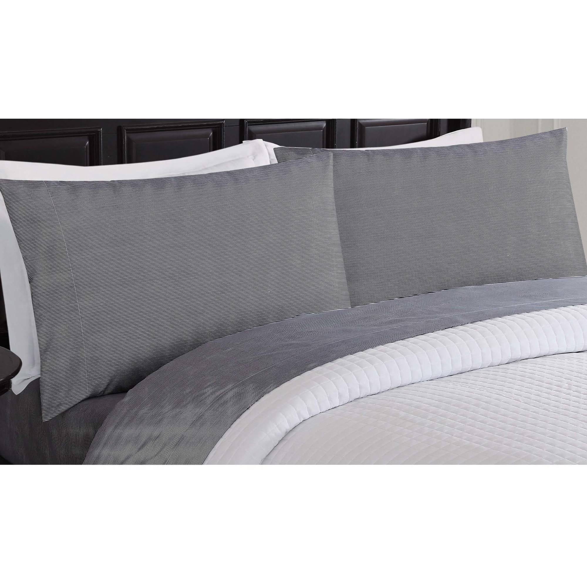 London Fog Pin Stripe Bedding Sheet Set