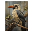 thumbnail image 3 of Designart "Flight of African Hornbills II" African Print on Natural Pine Wood, 3 of 5
