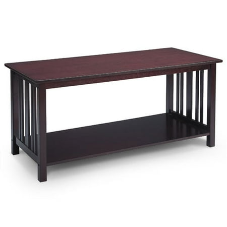 Mission Style Coffee Table Dark Cherry Mission Style Coffee Table Dark Cherry