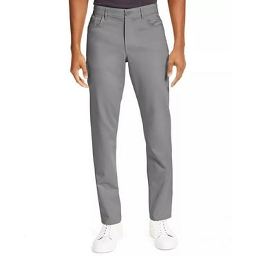 Calvin Klein Mens Move 365 Slim Fit Performance Pants  Alloy Grey 36 x 32
